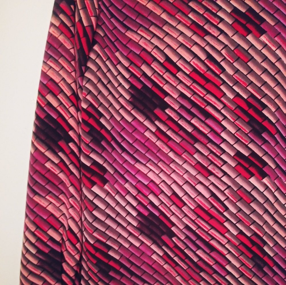 Vintage Patterned Work Blouse - image 5